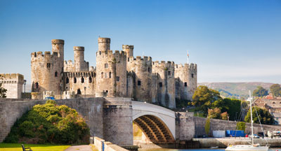Historic architecture and landscape representing the United Kingdom's heritage